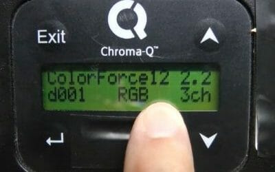 Chroma-Q ColorForce 1 Addressing